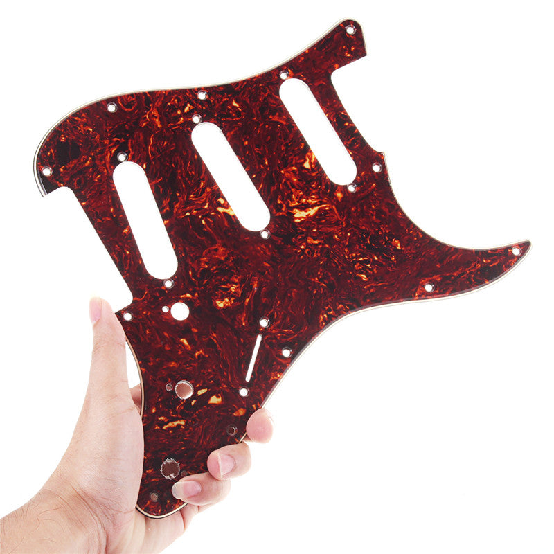 3ply Guitar Pickguard Direct Fit For USA/MEX Fender Stratocaster Strat Electric Guitar