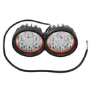 12-80V 1000lm 40W Motor Bike Scooter Headlamp Bicycle ATV Spotlight Black White