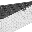 K06 2.4G Wireless Ultrathin Technology Oiffce Keyboard and 1000DPI Wireless Mouse Combo for PC Laptop