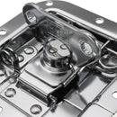 Twist Butterfly Draw Latch Rotary Turn Cold Rolled Silver Recessed