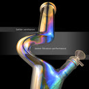 C Type Fancy Water Bottle Pipe Beaker Glass Joint Pipes Bubblers for Smoking Recycler T obacco Water H ookah Pen