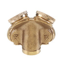 Drillpro 14x1.5 Internal Thread All Brass Four Agricultural Spray Nozzle For Gardening Irrigation