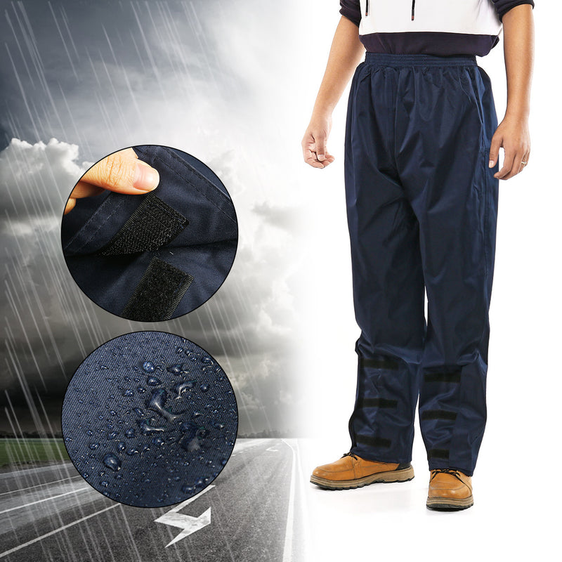 ZANLURE Waterproof Thick Adjustable Fishing Trousers Walking Rain Outdoor Wear Pants Fishing Clothing