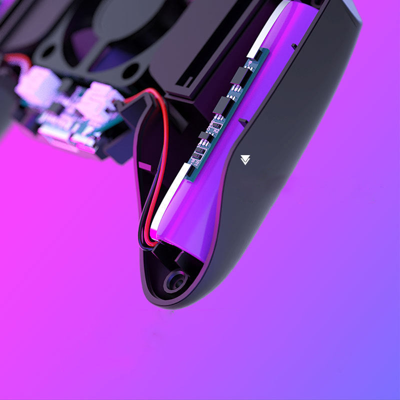 MEMO AK88 Heat Dissipation Six Finger All-in-One PUBG Mobile Game Controller Free Fire Key Button Joystick Gamepad L1 R1 PUBG Trigger for all Mobile Phone