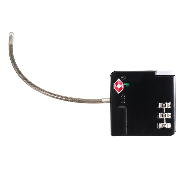 KCASA LK-32 3 Digit TSA Approved Combination Lock Travel Security Luggage Door Lock