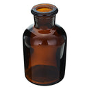 Amber Glass Dropper Dropping Reagent Storage Bottle Lab Glassware w/ Ground Glass Pipette 30/60/125mL