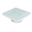 1/2/3 Gang WIFI Smart Voice Control Glass Panel Switch EU Plug Waterproof Glass Touch Screen Support Alexa Google Timer Switch
