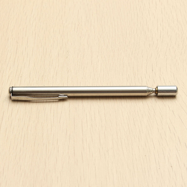 Stainless Steel 6 Section Telescopic Pointer Instrument Baton Ball Pen