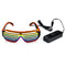 4 Modes LED Glow EL Glasses Party Flashing Festival Neon Wire Bar Party Light Up Goggles