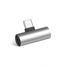 Bakeey 2 in 1 Type C Converter to 3.5mm Aux Jack Fast Charging Extension Adapter For Huawei P30 Pro Mate 30 5G Xiaomi 9 Pro Redmi K20 Pro K30