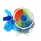 ZANLURE 2.4m/7.9ft Colorful Hand Throw Fishing Casting Net Cast Spin Bait Hollow Sinker Dense Mesh