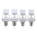 E27/B22 to E14/E27 PIR Motion Sensor Socket Light Bulb Adapter Lamp Holder AC110-240V