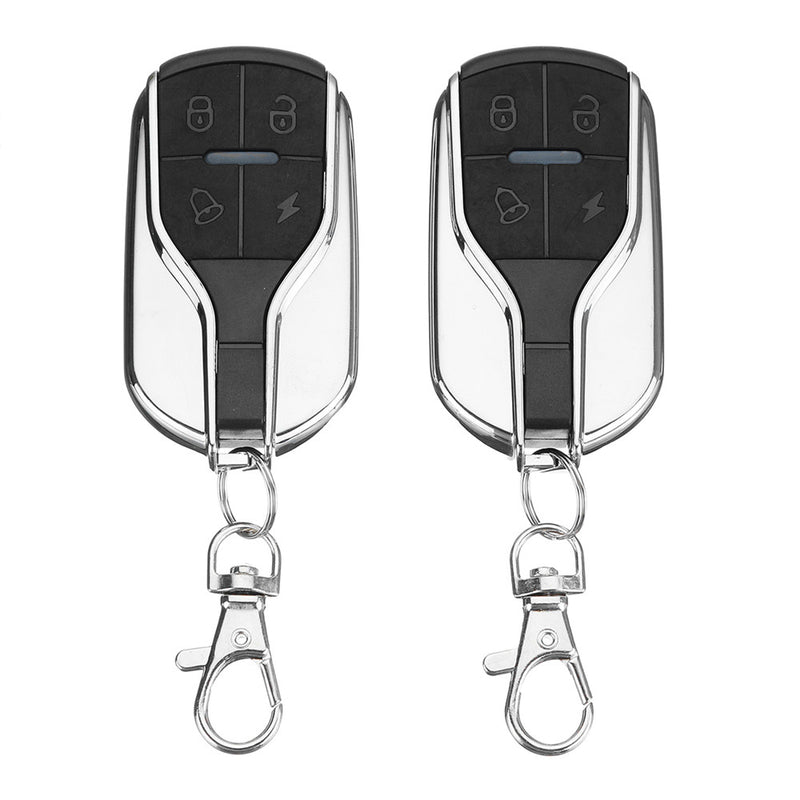 48V~60V Anti-theft Alarm System 2 Remote Control For Motorcycle/Scooter/Autobike