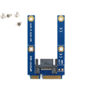ITHOO MPCE1ST-N03 MSATA to SATA 3.0 7PIN Interface SSD PCI-E Expansion Card 6Gbps for Desktop Computer