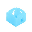 XCR-NV6 Aluminum Heating Block Silicone Sock Protective Case for 3D Printer Hotend Nozzle