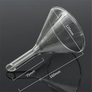 40/50/60/75/90/120mm Lab Glass Funnel Short Stem Thick Glass Multiple Size