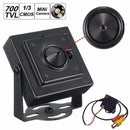 Mini Pinhole HD 700TVL 1/3" 3.7mm Wide Angle Board Lens CCTV Security PAL Camera