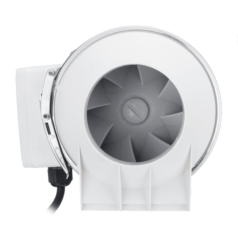 3/4inch Inline Duct Hydroponic Air Blower Fan Booster Ventilation System Low Noise Fan