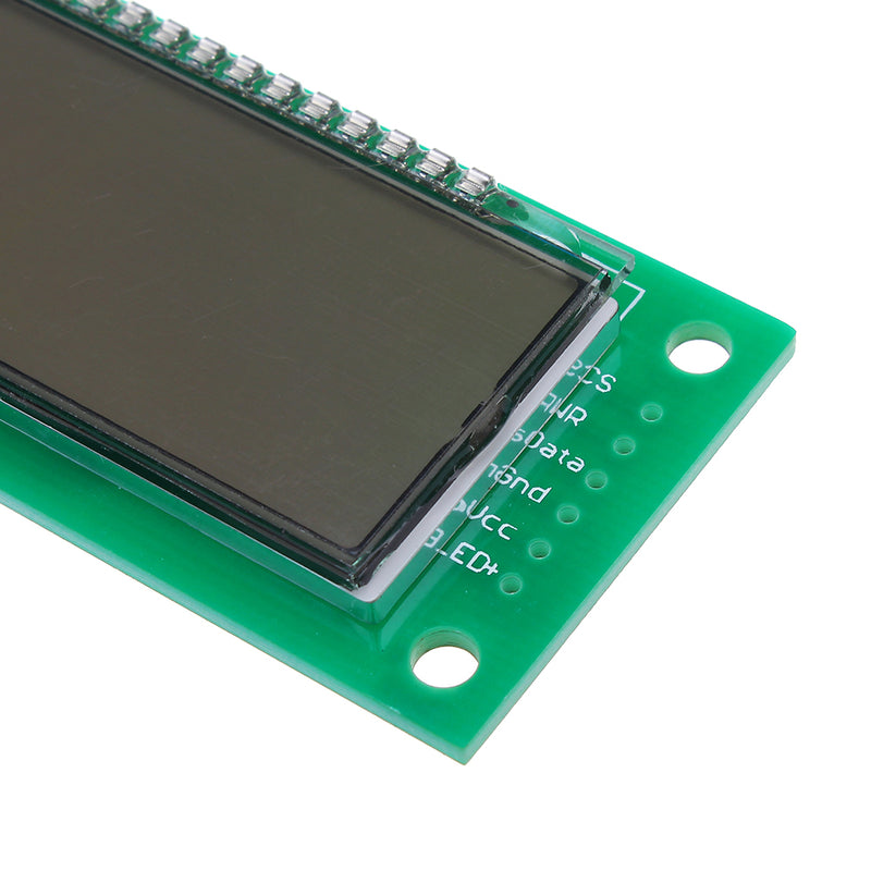 EDS803 5V 6 Digit 7 Segment LCD Display Screen Static Driving TN Positive Display With Backlight Blu