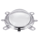 LED Lens Optical Glass 57mm + Reflector + Fixed Bracket For 20W 30W 50W 100W High Power Chip