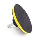 10pcs 4 Inch 1000 Grit Sandpaper with Backer Pad and Drill Adapter