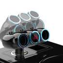 Universal Digital Display Car Charger Dual Socket Splitter USB Charging 3 Way Cig arette Lighter 12/24V