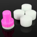 Nail Art Decoration Tools Transfer Template Polish Sponges DIY Changeable Stamper Design