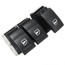 2pcs Electric Window Switch Passenger Driver Side For VW Transporter T5 T6