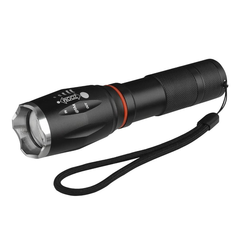 XANES 1005A  T6 + COB 1000Lumens 5Modes Front & Side Lights Zoomable Tactical LED Flashlight