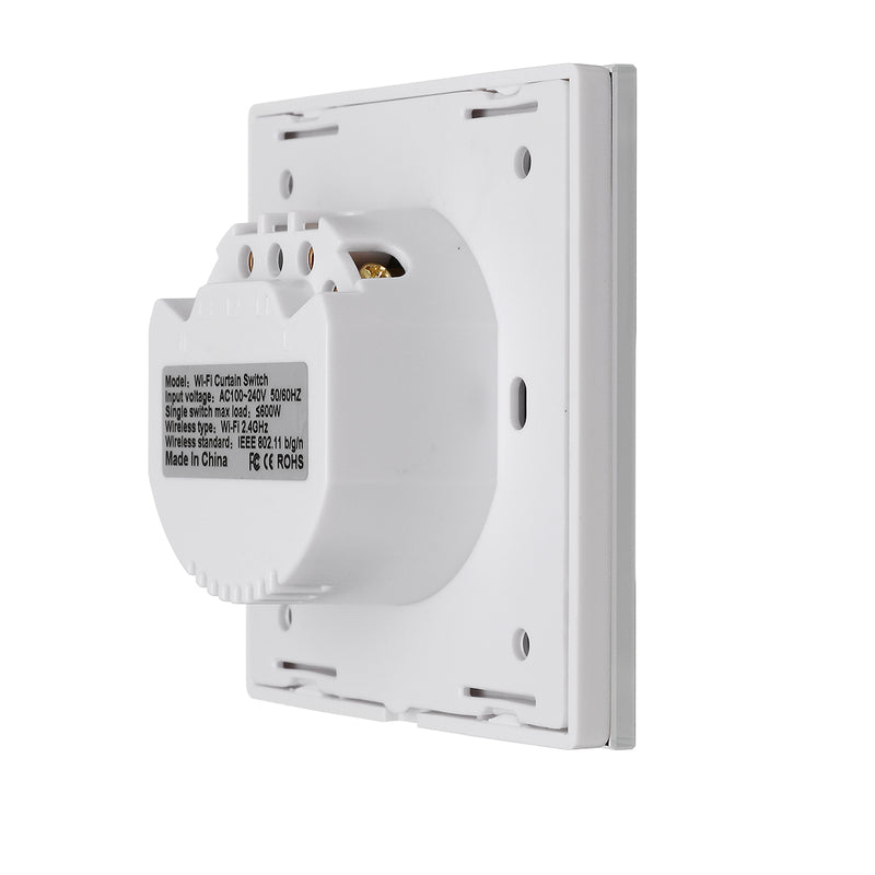 WiFi Wall Smart Curtain Switch Touch Panel Phone APP Control Roller Shutter Timer Switch Support Alexa Google Home