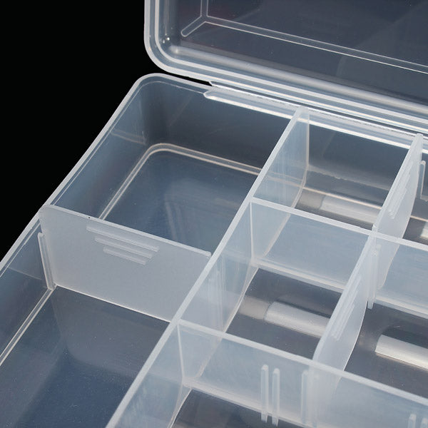 Removable Fishing Tool Bait Tackle Storage Box  Transparent Fishing Tackle Box