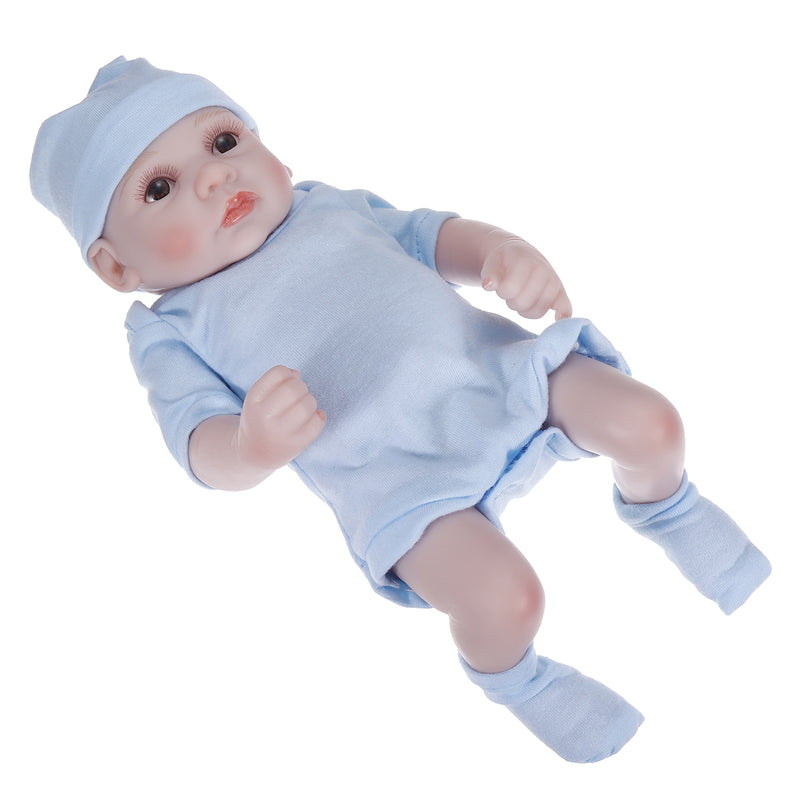 NPK 10 Inch 26cm Newborns Reborn Baby Soft Silicone Doll Handmade Lifelike Baby Girl Dolls