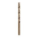Drillpro 19pcs 1-10mm HSS M35 Cobalt Twist Drill Bit Set for Metal Wood Drilling