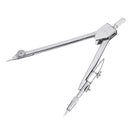 Deli 8601 Steel Drawing Compass Math Geometry Tools For School Student