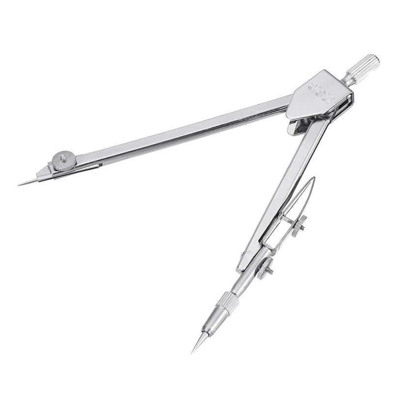 Deli 8601 Steel Drawing Compass Math Geometry Tools For School Student