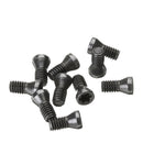 Suleve M2.5TT1 10Pcs M2.5 Tungsten Button Head Torx Screw for Carbide Inserts CNC Lathe Tool 6mm