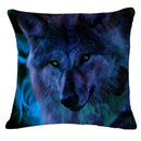 Honana 45x45cm Home Decoration Black 3D Fluorescence Animals 6 Optional Patterns Pillow Case