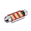 Audew 6PCS 42mm C5W 4014 SMD LED Festoon Dome Lights Licence Plate Bulbs 12V 2.7W 4882K White Kit