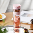 280ml Double Wall Glass Creative Water Tea Separation Bottle Cup Mug Steel Free With Filter