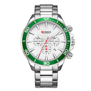 CURREN 8309 Business Style Full Steel Men Wrist Watch Date Display Quartz Watch