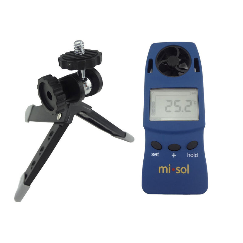 Misol WS-4000 1 UNIT Of Weather Station Handheld Anemometer With Tripod Wind Speed Wind Chill Thermometer