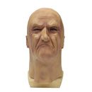 Realistic Old Man Mask Disguise Halloween Fancy Bruiser Latex Party Face Mask