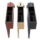 Passenger Side Car Seat Gap Storage Box Pocket Organizer Phone Cup Holder