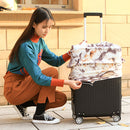 Honana Abstraction Chinese Style Elastic Luggage Cover Trolley Case Cover Durable Suitcase Protector
