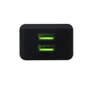 EU 5V 2.4A Dual USB Charger Power Adapter For Smartphone Tablet PC