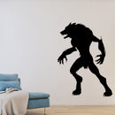 Miico FX3022 Halloween Sticker Wall Sticker Werewolf Pattern Removable Sticker For Room Decoration