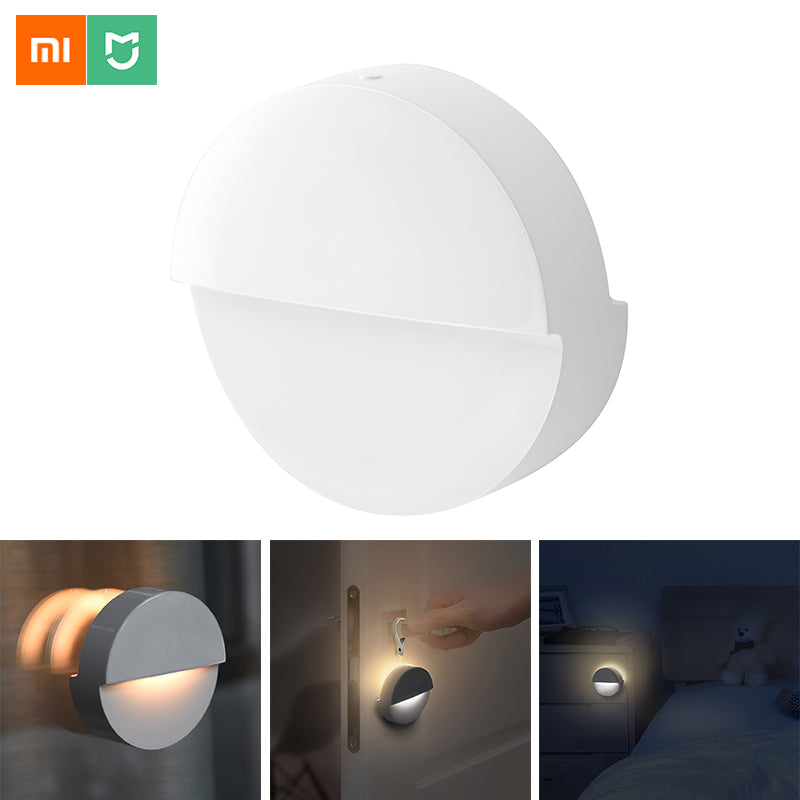 Mijia bluetooth LED PIR Body Sensor & Light Sensor Smart Night Light with Mijia APP Control from Xiaomi Youpin