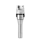 Drillpro R8 FMB22 400R 50mm Face End Mill Cutter with 4pcs Blue Nano APMT1604 Carbide Inserts