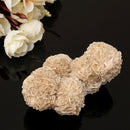 DIY Jewelry Accessories 100g Natural Selenite Crystal Stone Flower Decoration