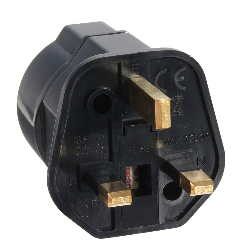 Universal Power Travel Plug Adapter Converting from Germany EU to UK GB England